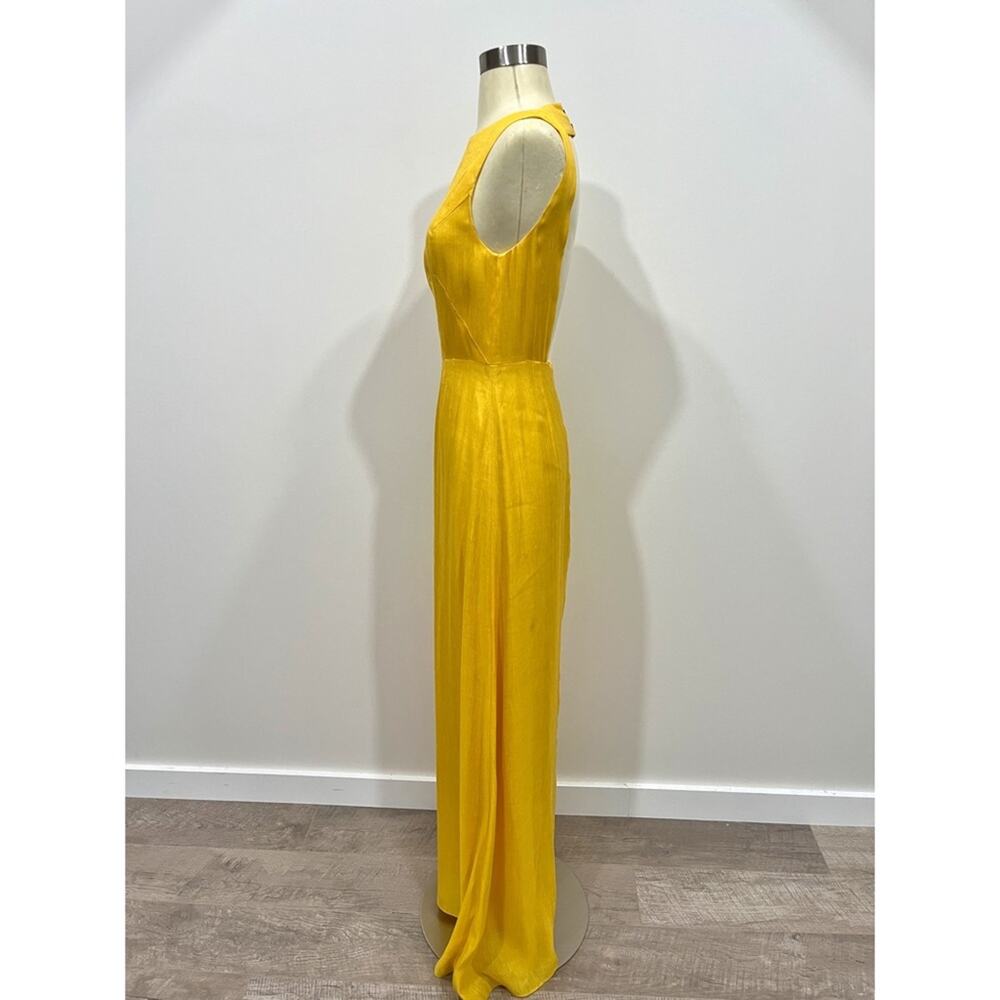Jenni Kayne Golden Yellow Open Back Maxi Dress - Picture 11 of 15